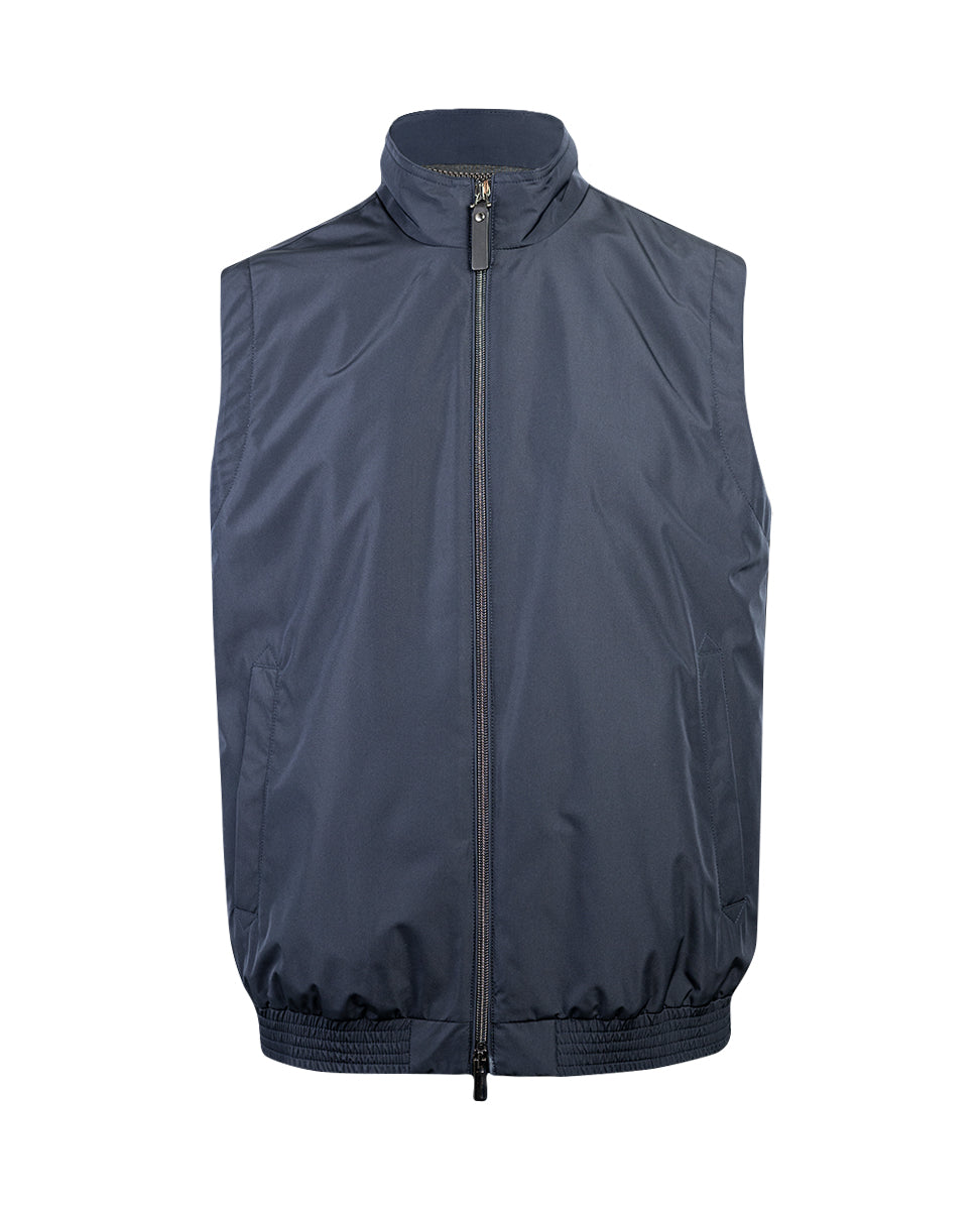 Navy Blue Vest front image