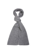 Grey cashmere scarf