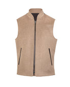 Men's Beige - Camel - Vest - Latorre Wool Waitcoat - Kuwait - Dananeer