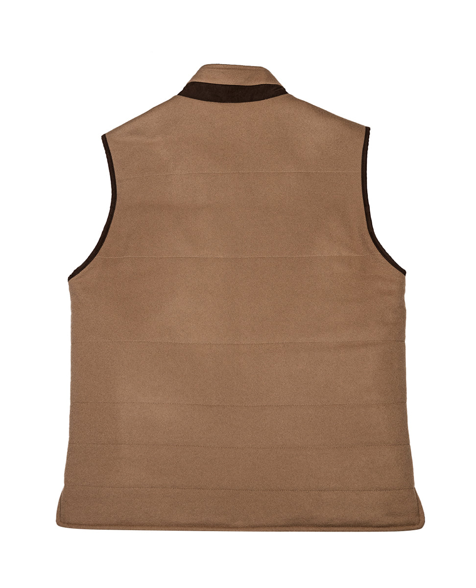 Camel Wool Vest