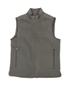 Men Wool Vest in Green 