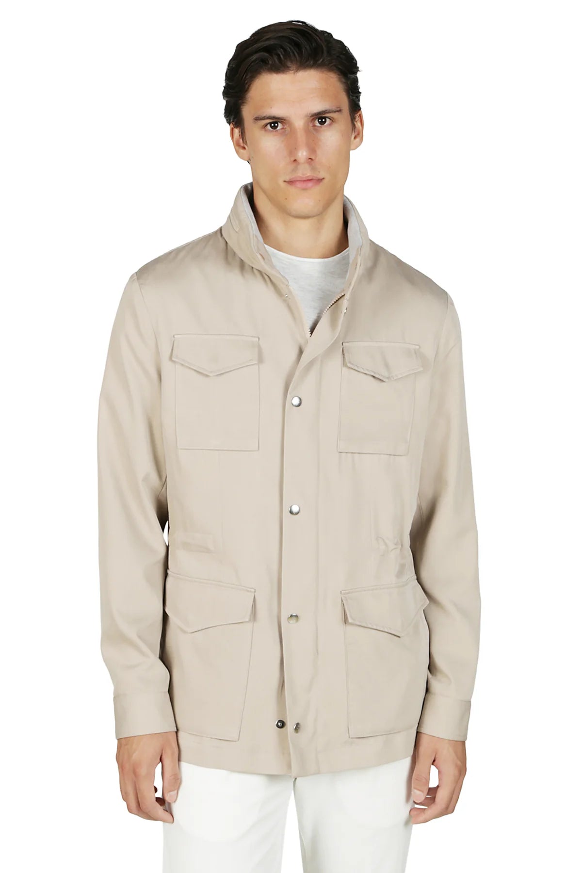 ジャケット Eleventy SS25 GIACCA (K80GIAF02 TES0I13927) Eleventy Field Jacket