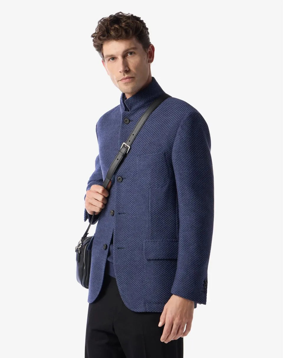 Blue Wool Jacket