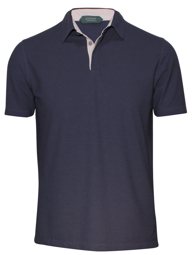 Zanone by Slowear ice cotton mens casual polo shirt